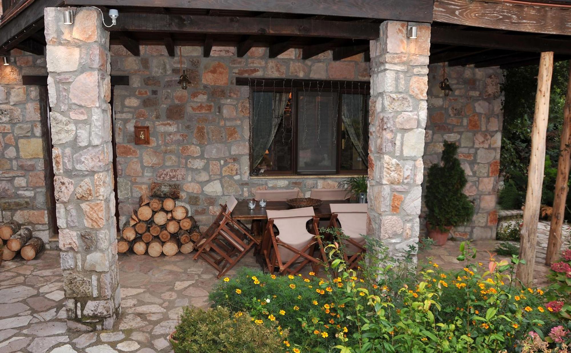 Guest Stone Houses In Aidona Chrysomiléa Exterior foto